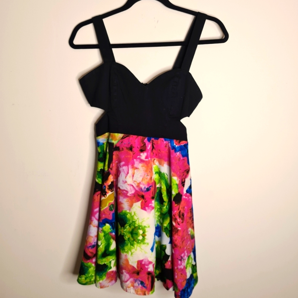 Floral summer dress XS